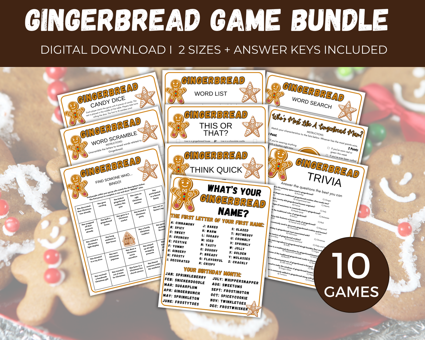 Gingerbread Game Bundle