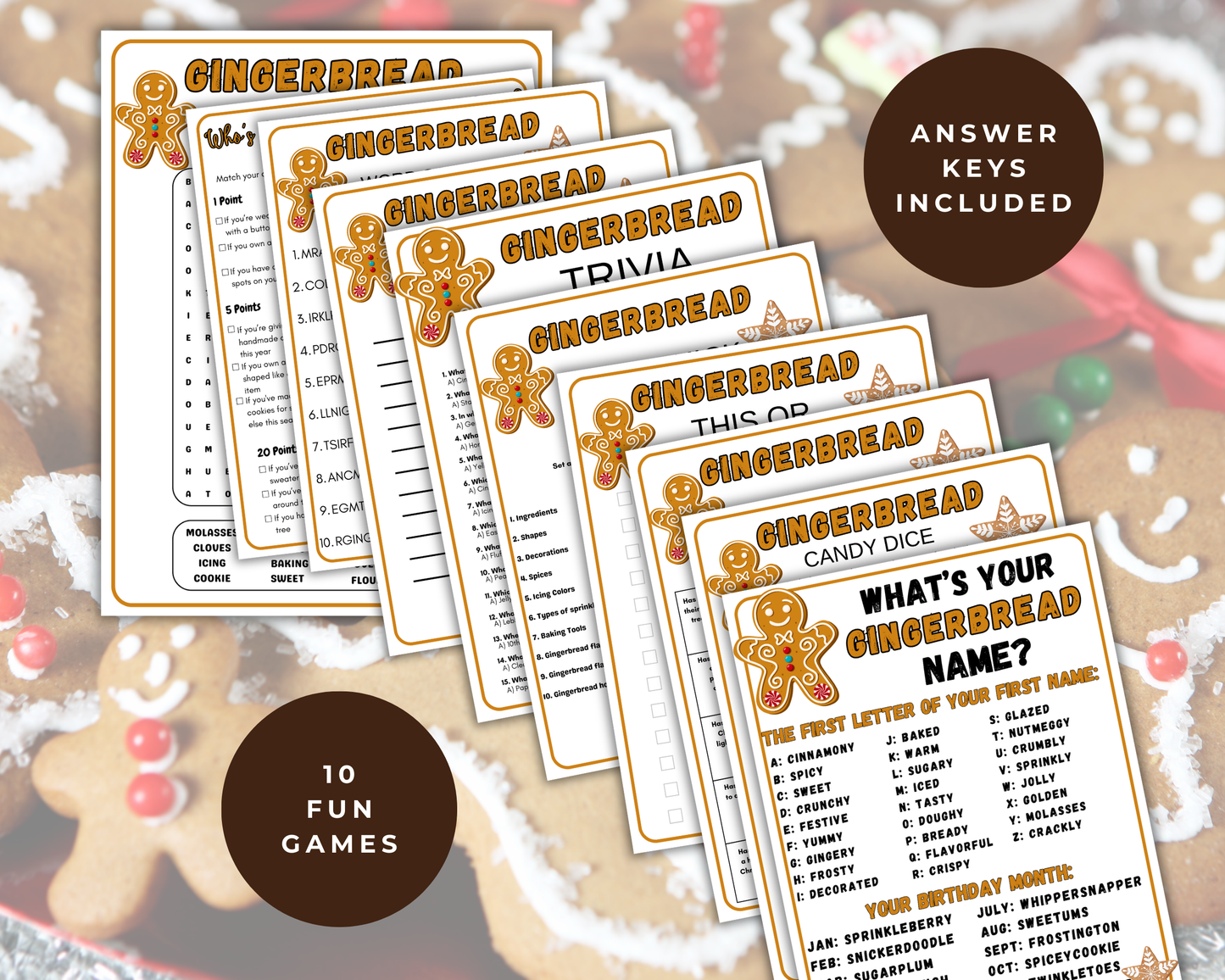 Gingerbread Game Bundle