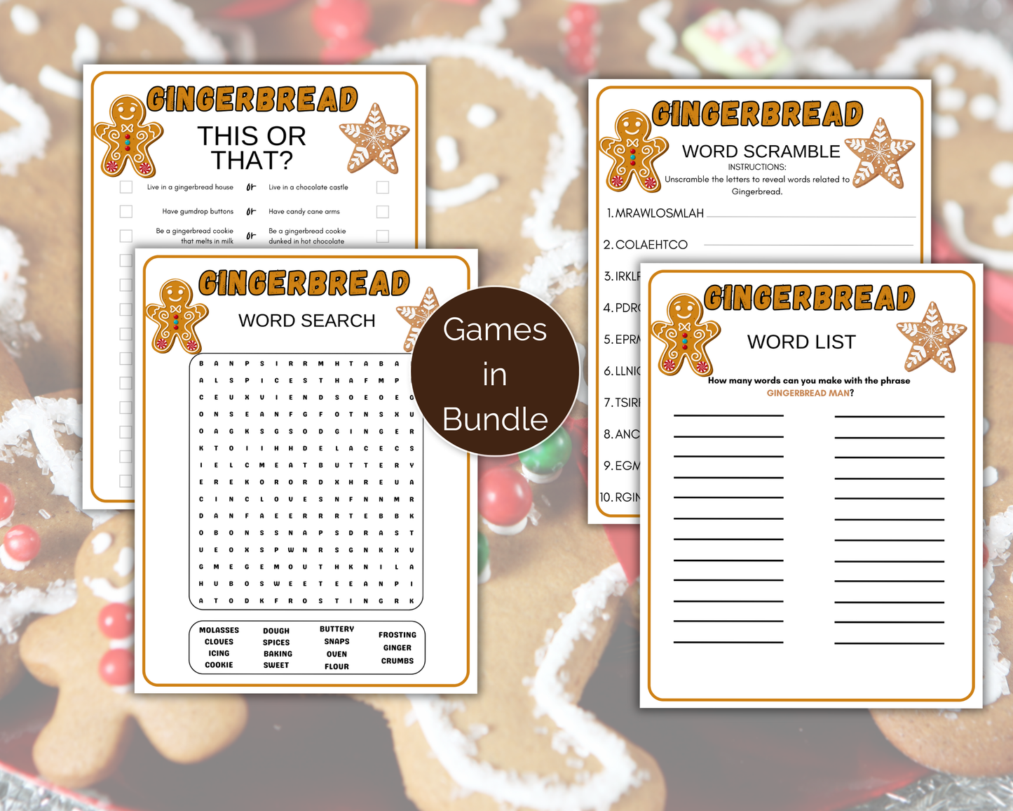 Gingerbread Game Bundle