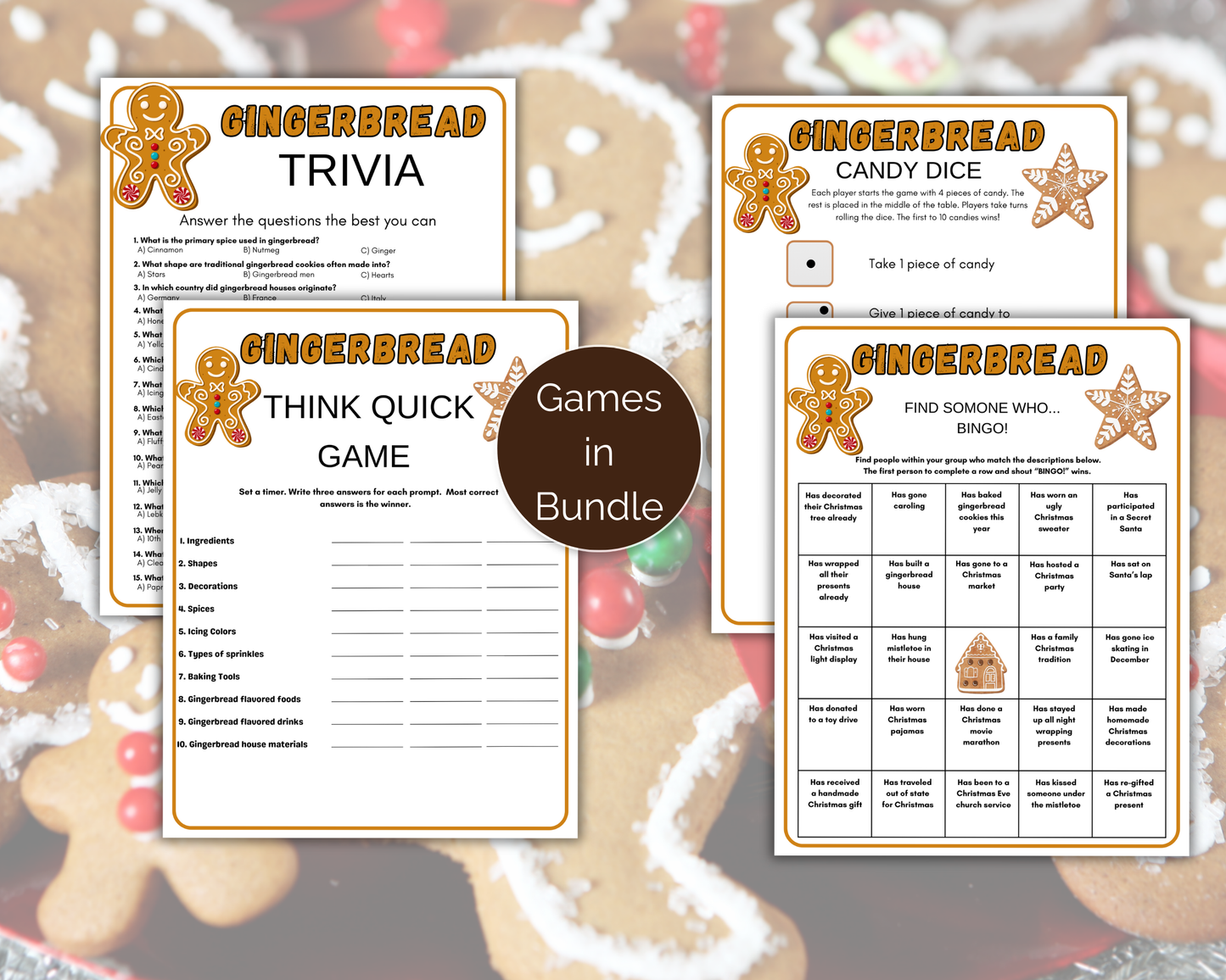 Gingerbread Game Bundle