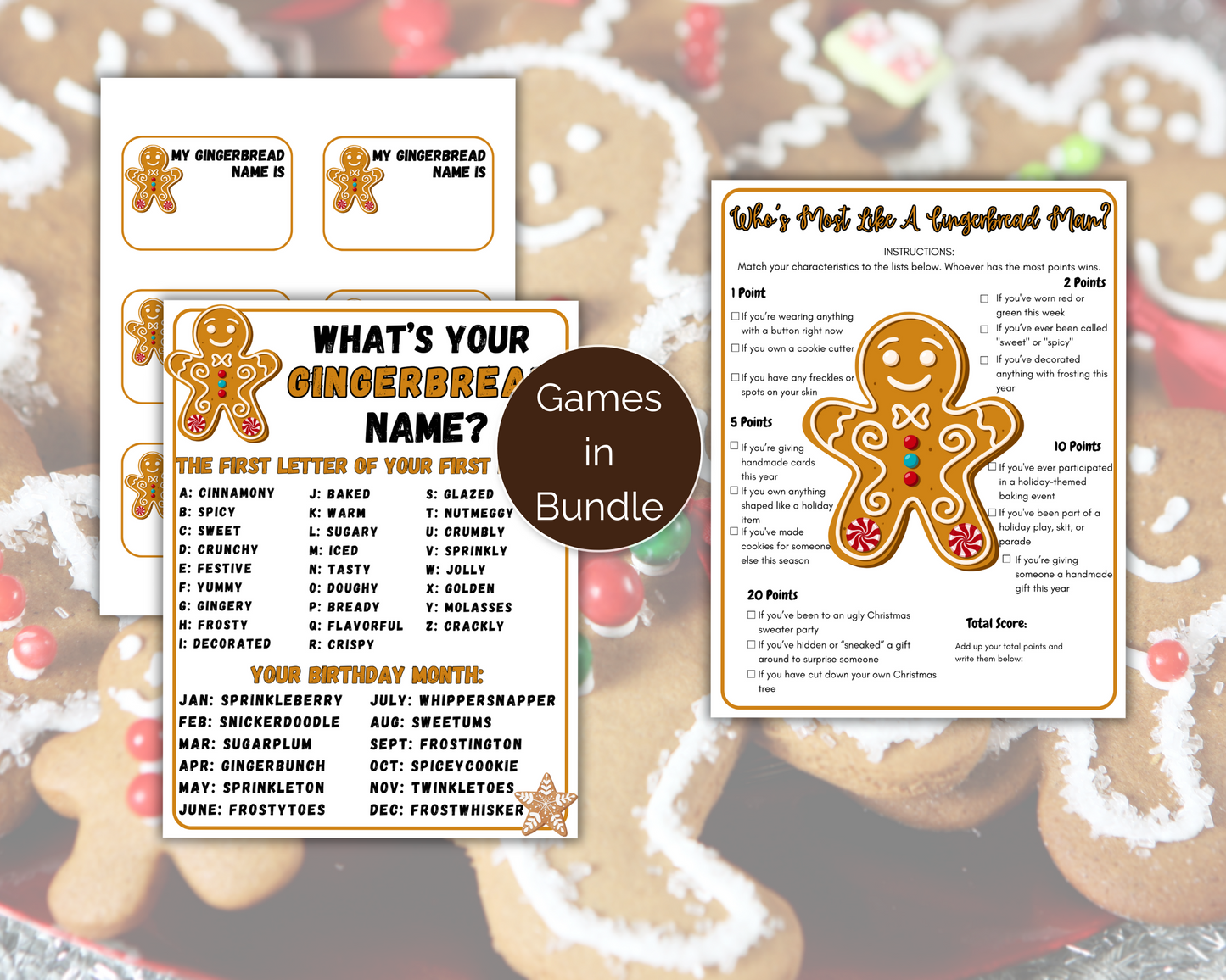 Gingerbread Game Bundle