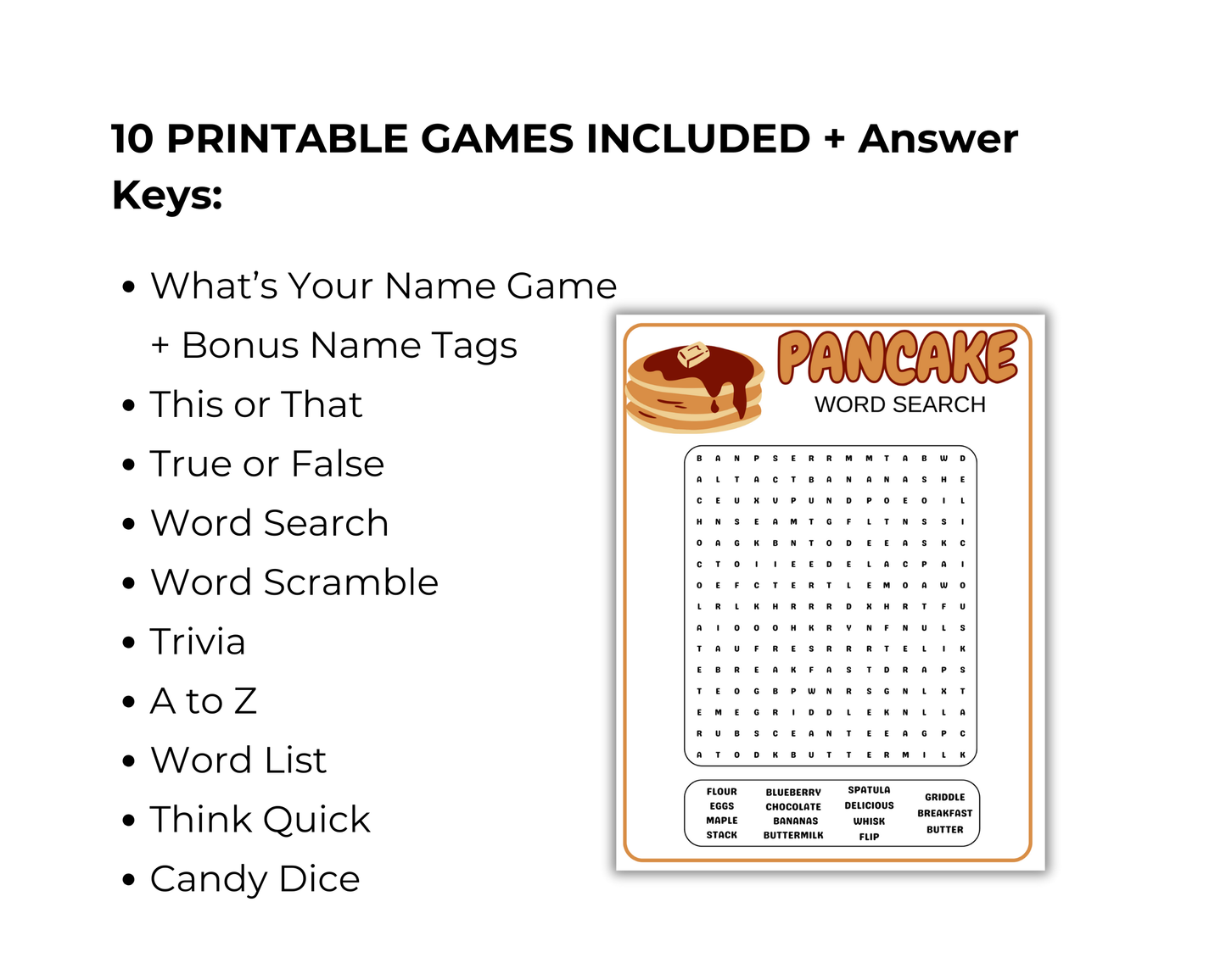 Pancake Games Bundle
