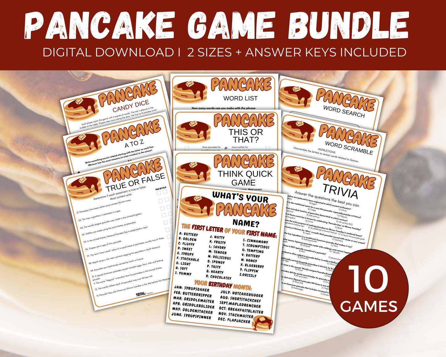 Pancake Games Bundle