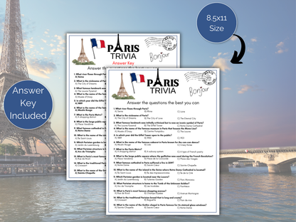 Paris Trivia Game