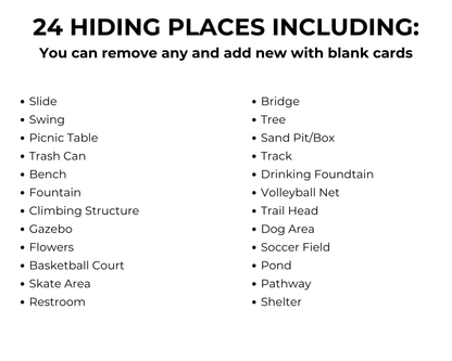 Park Scavenger Hunt