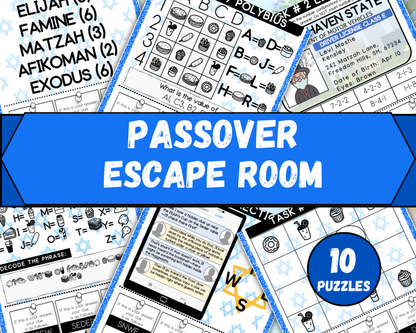 Passover Escape Room for Kids