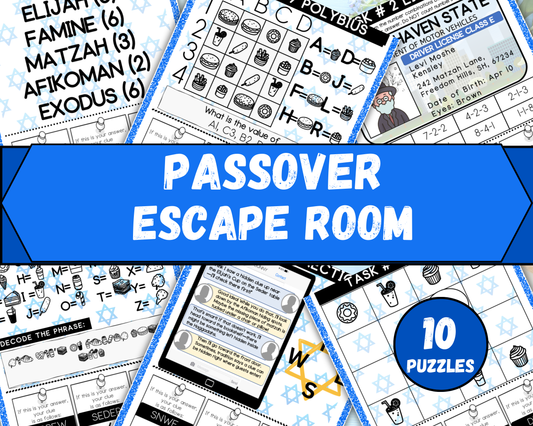 Passover Escape Room for Kids
