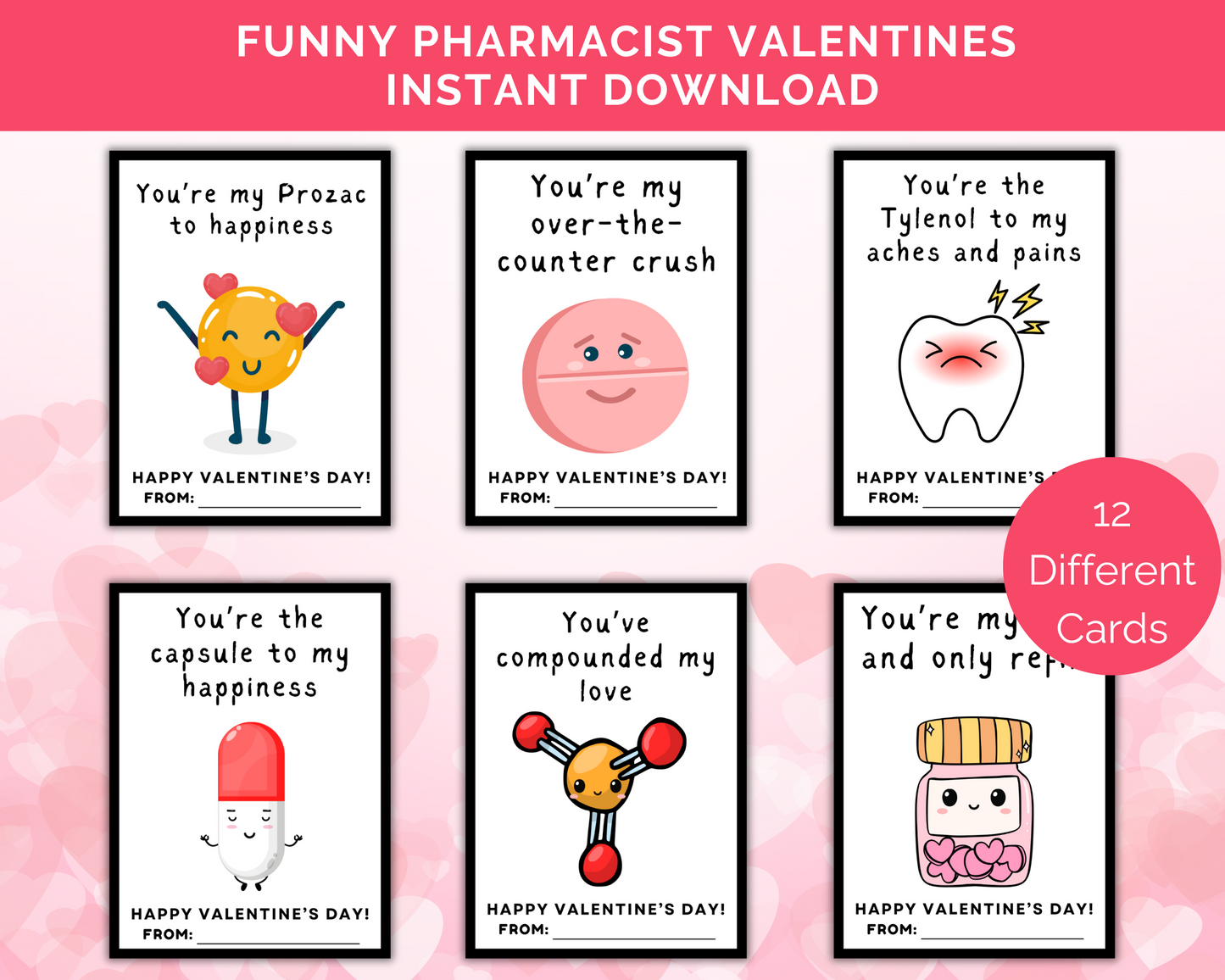 Funny Pharmacy Valentine Cards