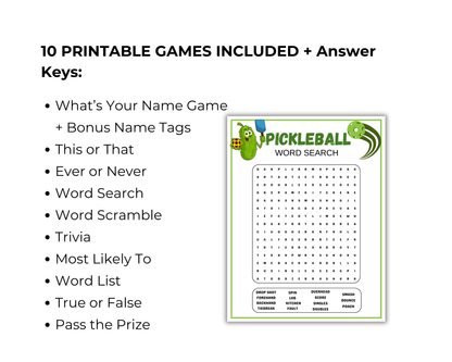 Pickleball Game Bundle