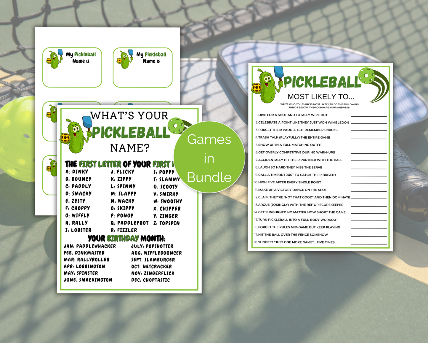 Pickleball Game Bundle