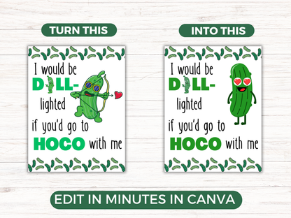 Editable Pickle Homecoming Proposal Sig