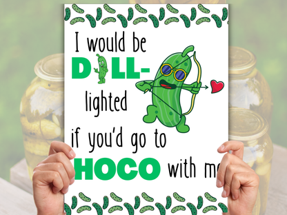 Editable Pickle Homecoming Proposal Sig