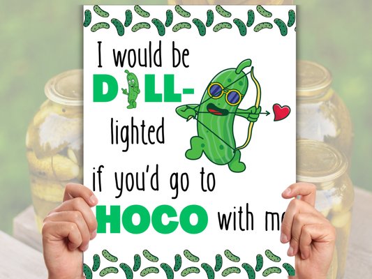 Editable Pickle Homecoming Proposal Sig