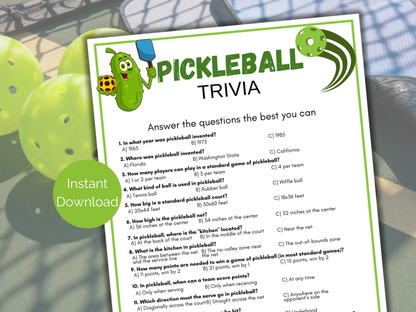 Pickleball Trivia