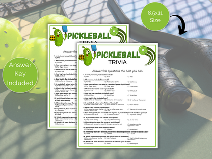 Pickleball Trivia