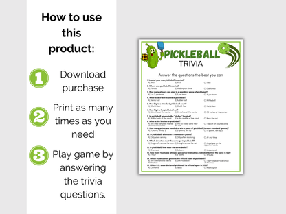 Pickleball Trivia