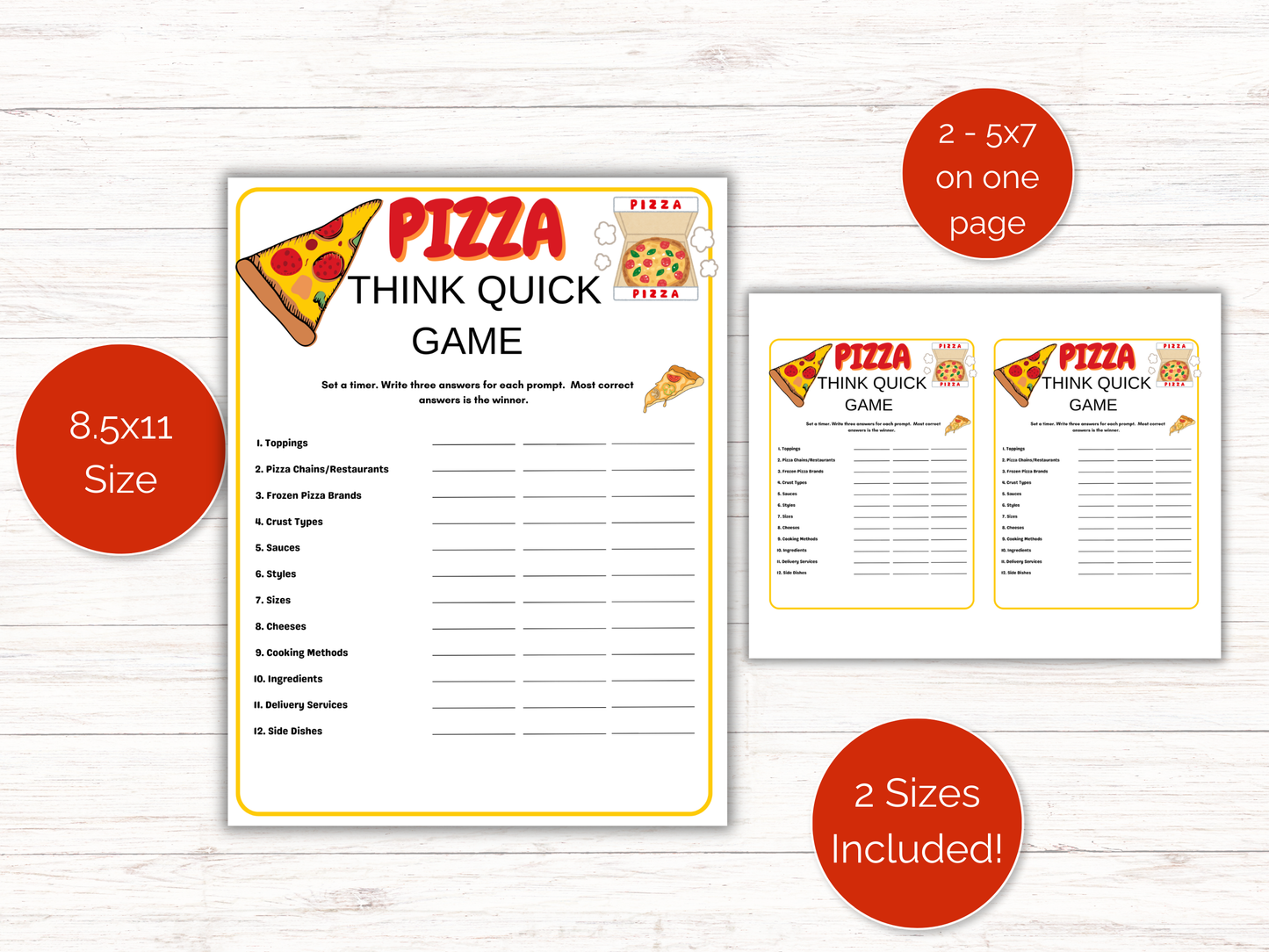Pizza Think Quick