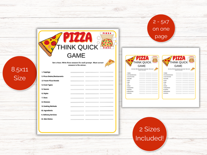 Pizza Think Quick