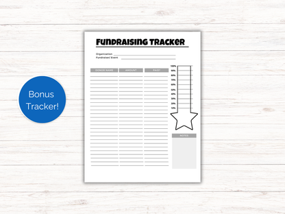 Editable Fill My Plane Fundraiser Template