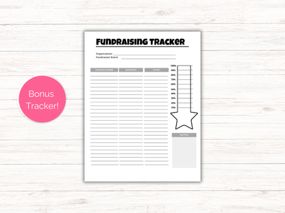 Fill My Pom Pom Fundraiser Template