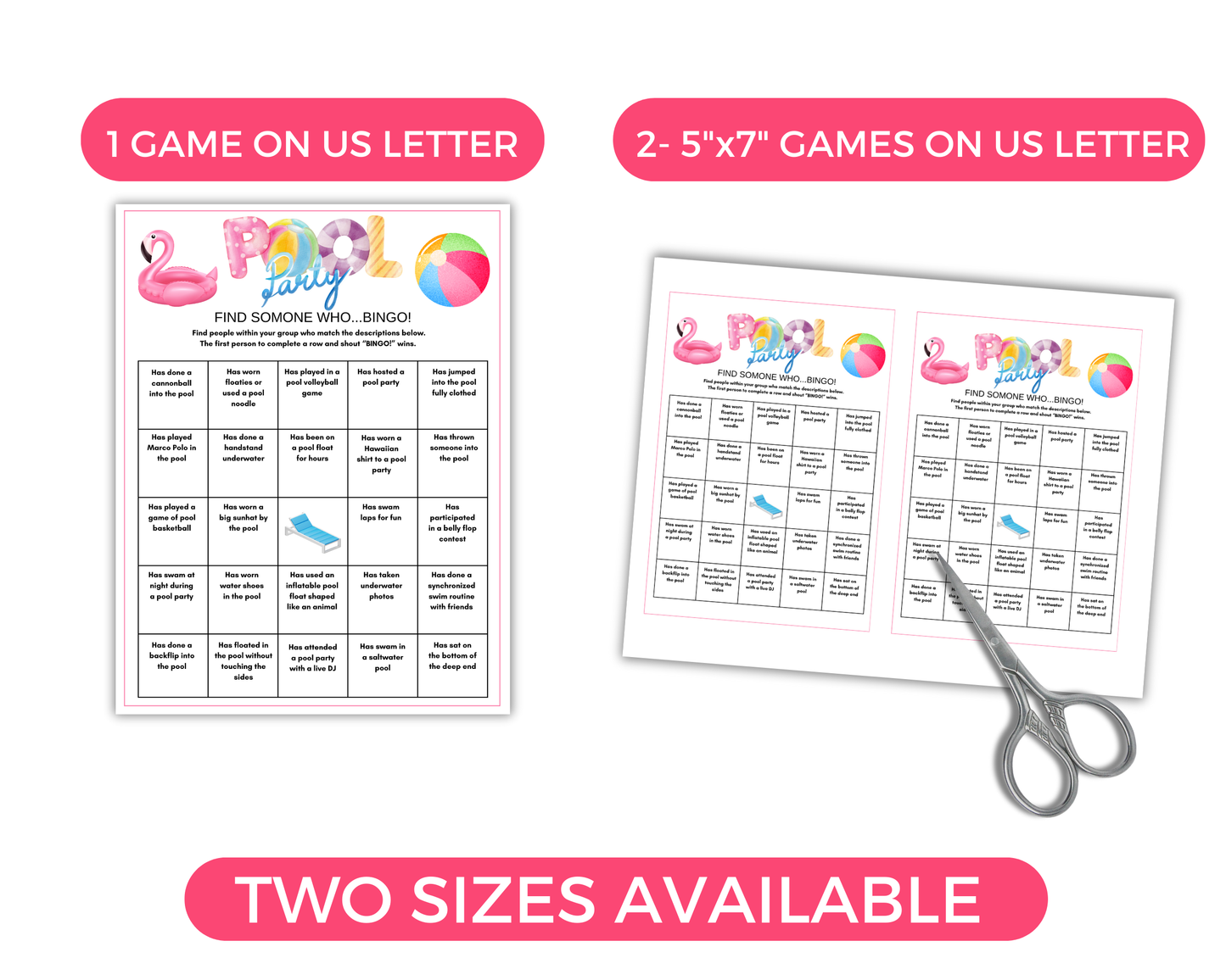 Pool Party Game Bundle