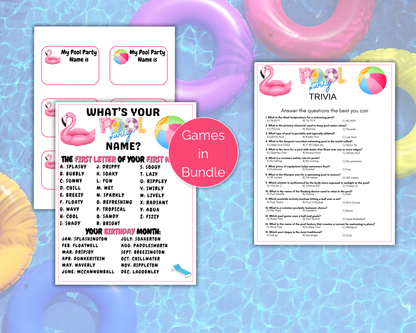 Pool Party Game Bundle