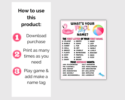 Pool Party Game Bundle