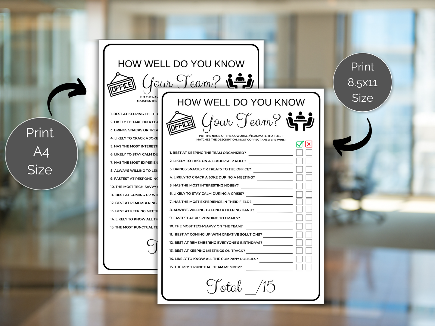 Team Building Games, How Well Do You Know Your Team
