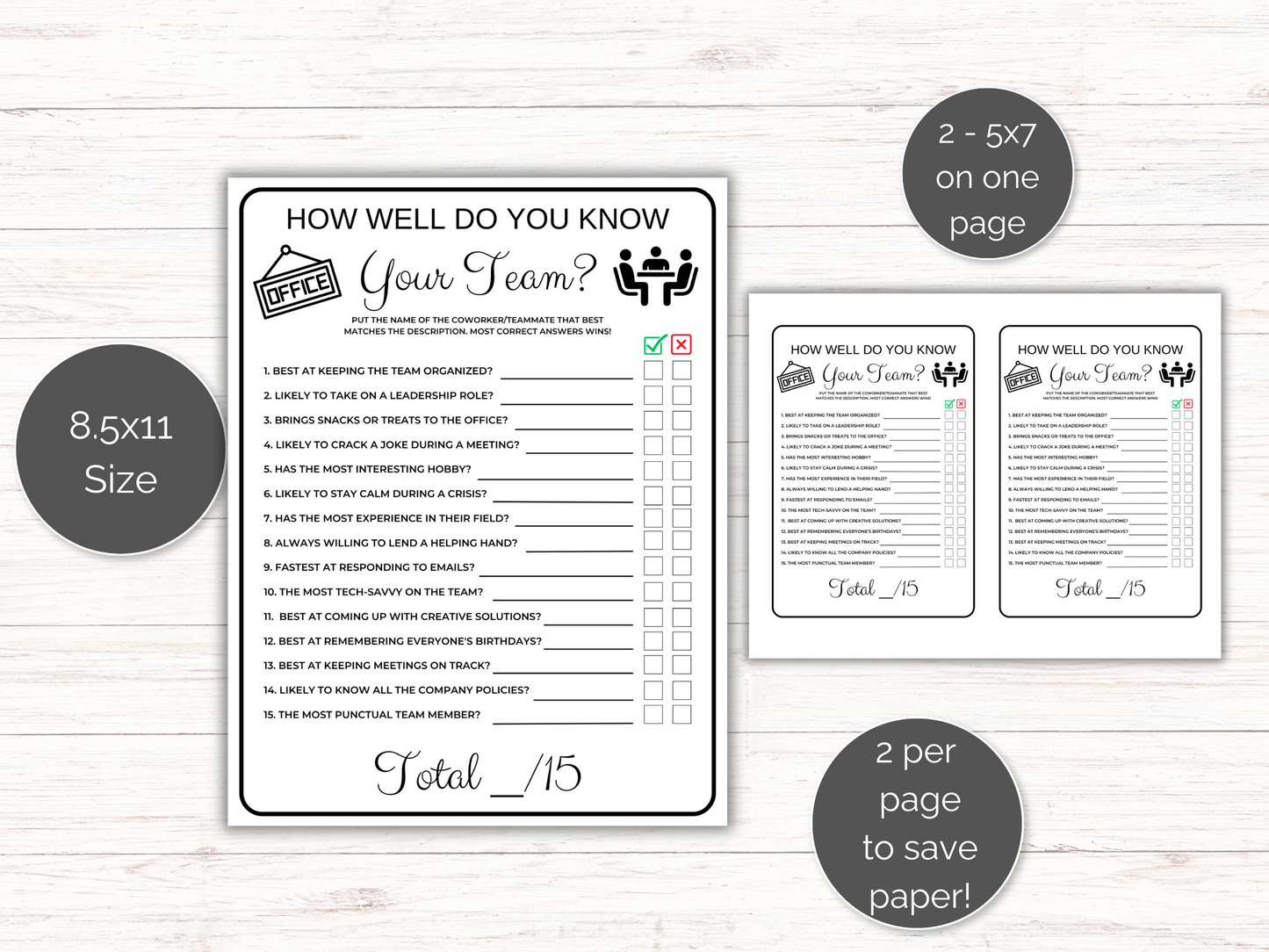 Team Building Games, How Well Do You Know Your Team