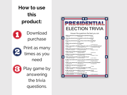US Election Trivia Game