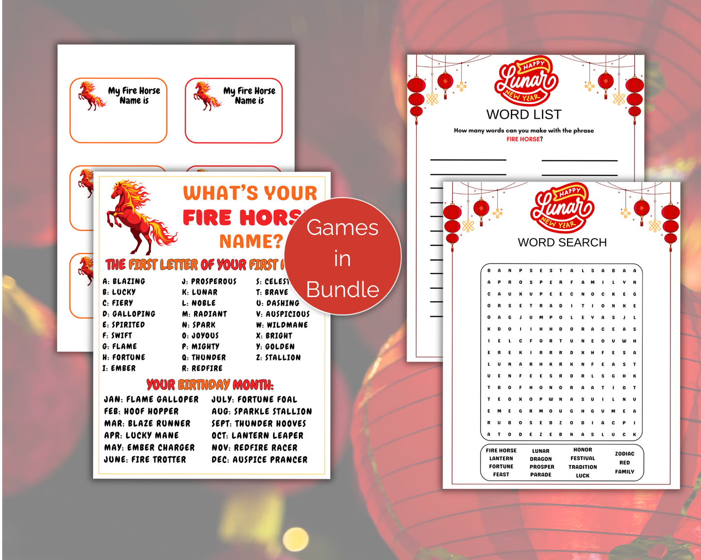Lunar New Year Game Bundle