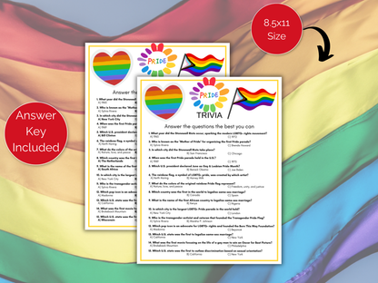 Pride Trivia Game