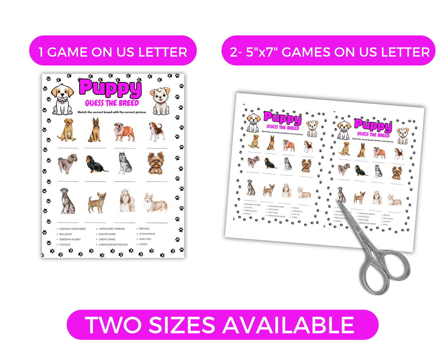 Dog Party Games