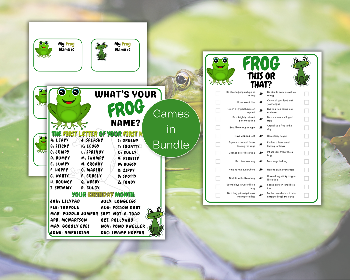 Frog Game Bundle