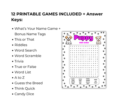 Dog Party Games