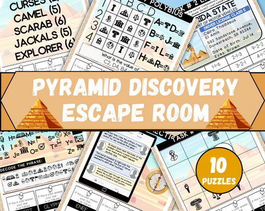 Pyramids Escape Room for Kids