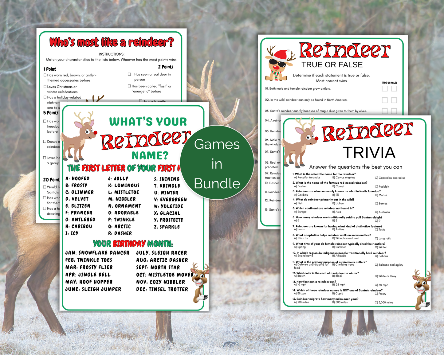 Reindeer Game Bundle