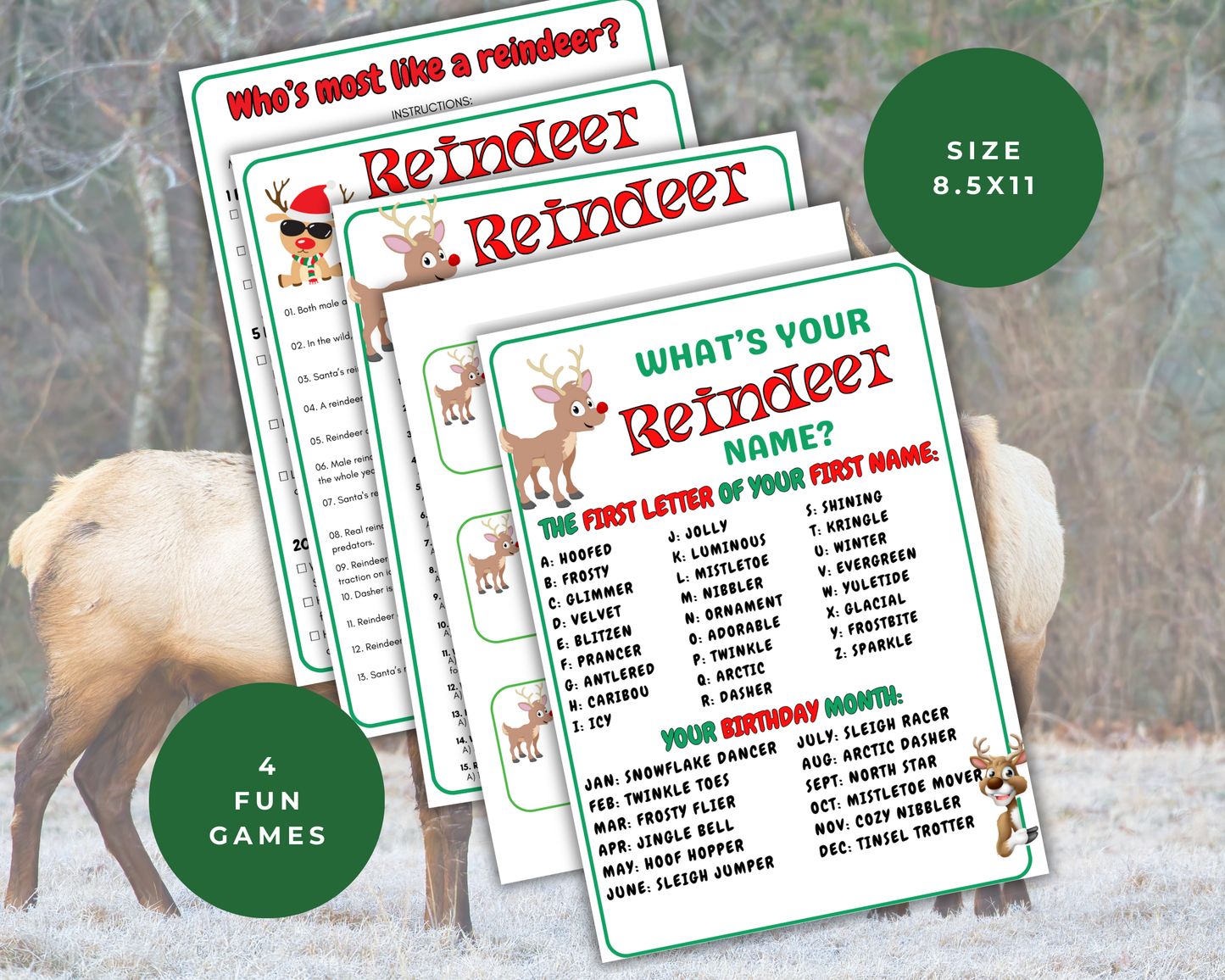 Reindeer Game Bundle