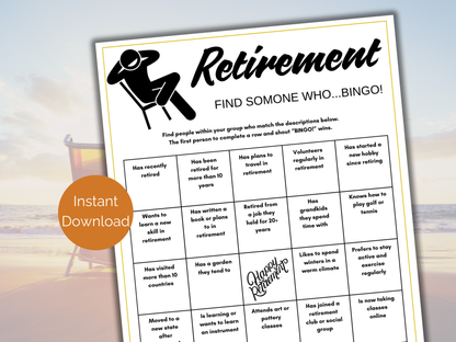 Retirement Find Someone Who