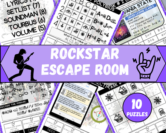 Rockstar Escape Room for Kids