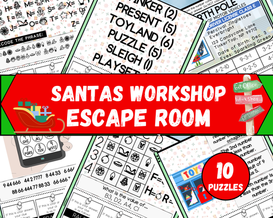 Santa Workshop Escape Room