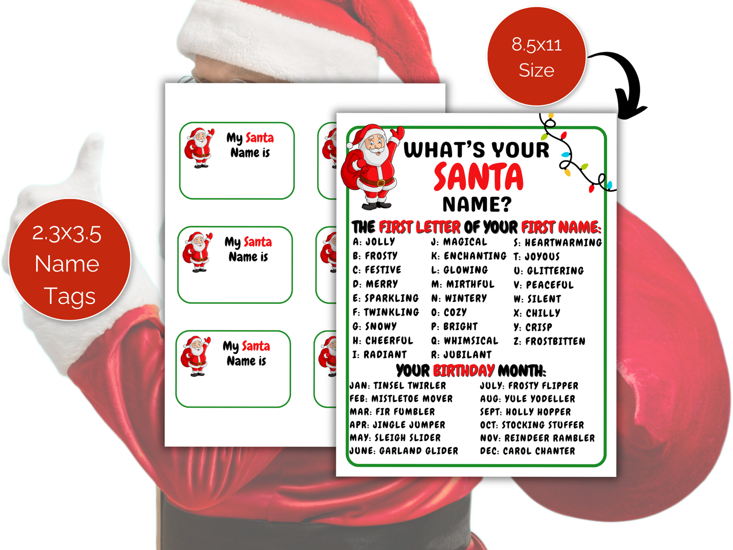 What's Your Santa Name