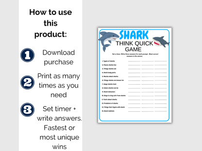 Shark Think Quick