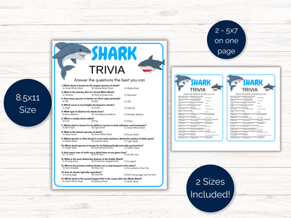 Shark Trivia Game