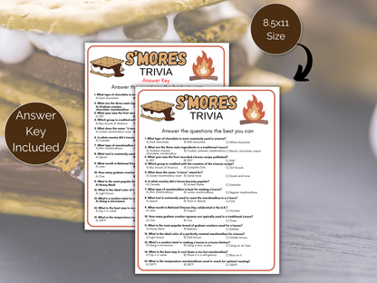 S'mores Trivia Game