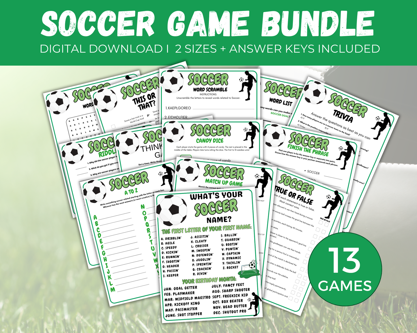 Soccer Games Bundle
