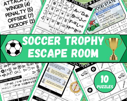 Soccer Escape Room for Kids