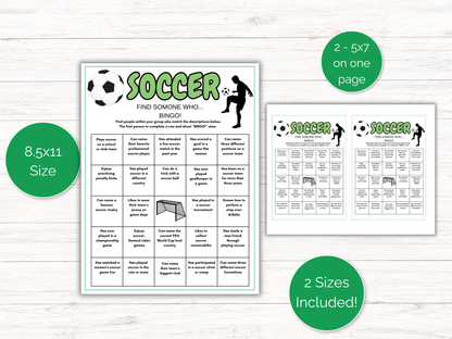 Soccer Find Someone Who
