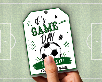 Editable Soccer Team Treat Tags