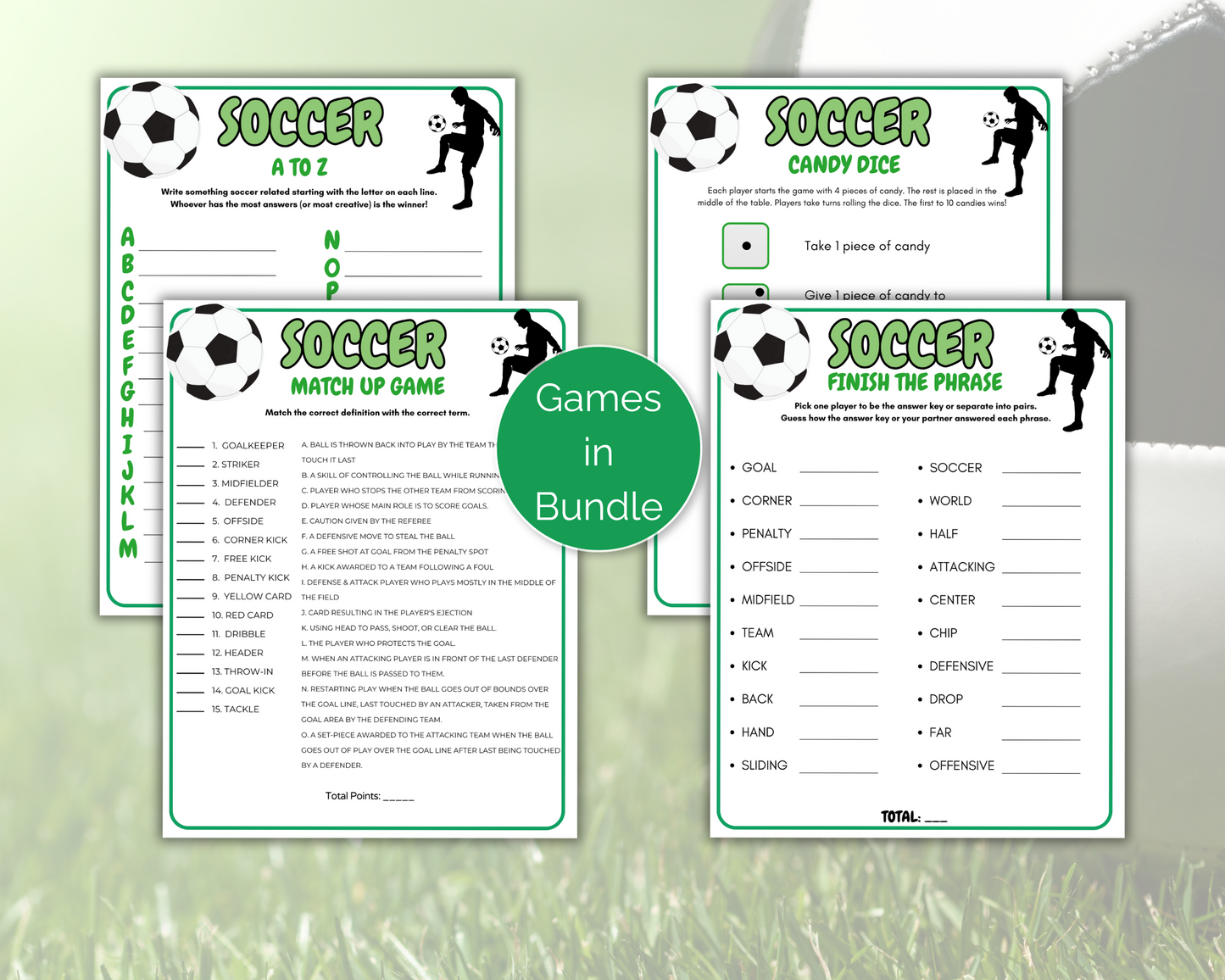 Soccer Games Bundle